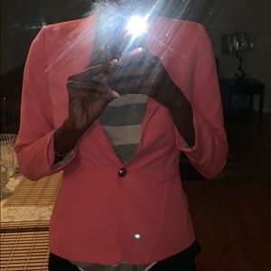 Pink Zara blazer